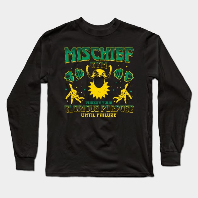 Mischief Gym Long Sleeve T-Shirt by teesgeex